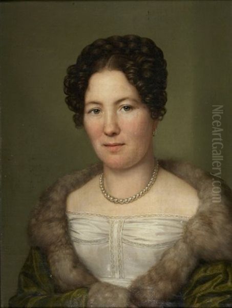 Portrait Von Jakob Gottfried (+ Portrait Von Anna Dunker; 2 Works) - view 1
