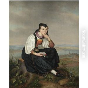 Hessisches Madchen by August von der Embde