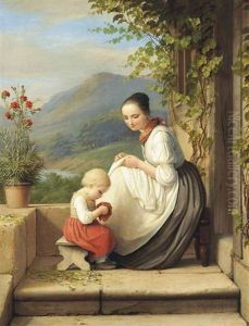 The Little Seamstress by Caroline von der Embde