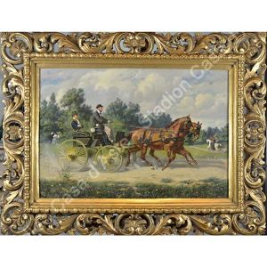 In Carrozza by Wilhelm Emele