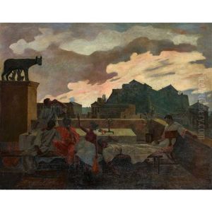 Romisches Gelage Im Alten Rom by Hans Emmenegger