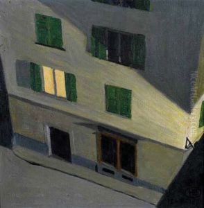 Haus, Von Oben Gesehen Ii by Hans Emmenegger