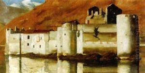 Burgruine by Hans Emmenegger