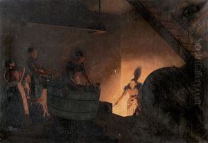Feierabend Im Waschhaus by Hans Emmenegger