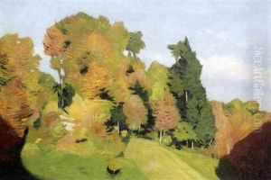 Landschaft Im Spatsommer by Hans Emmenegger