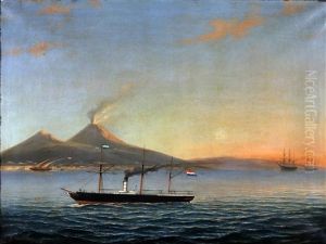 De Ss 'gironde' Op De Middellandse Zee by Govert Van Emmerik