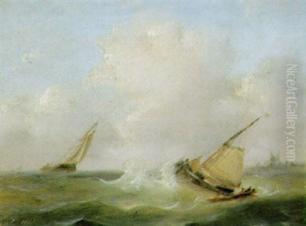 Fischerboote Vor Der Kuste - view 1