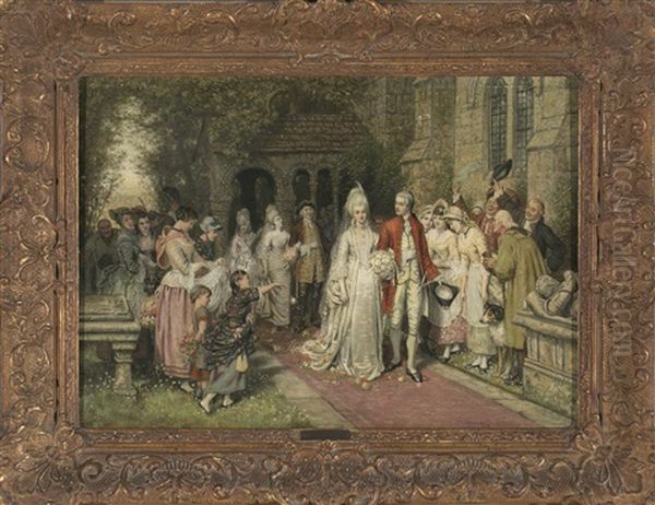 Wedding In The Olden Times" (o "after The Wedding") - view 1