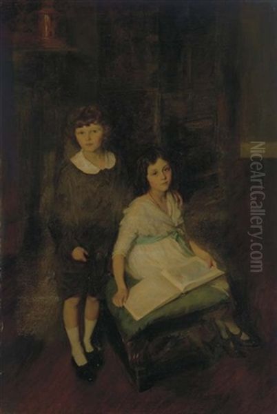 A Portrait Of Two Children - view 1