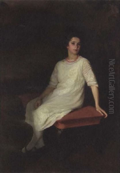 A Portrait Of Katherine Mackay At Age 12 - view 1