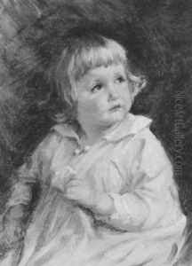 Little Girl In White by Lydia Field Emmet