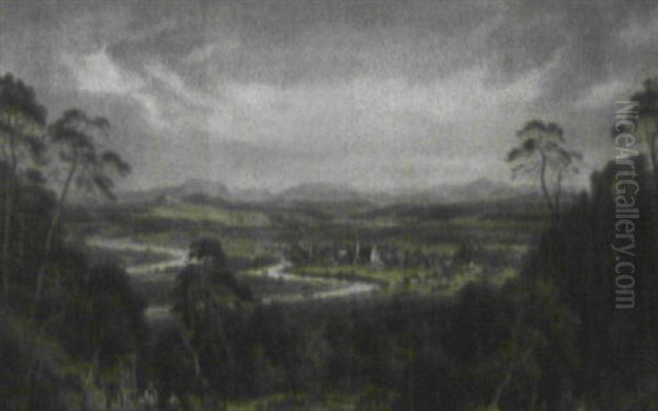 Ansicht Vom Illerthal - view 1