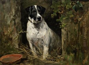 A Bitch By Her Kennel