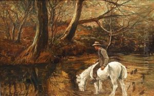 A Ride By The Stream by John Emms