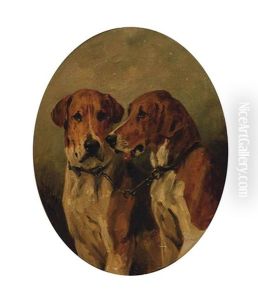 Two Hounds by John Emms