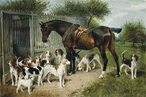Old Joe, With Pleasant, Pastime, Barmaid, Bonnylass, Dashwood, Speedwell, Jack, Glory, Regent, Brilliant And Sentinel by John Emms