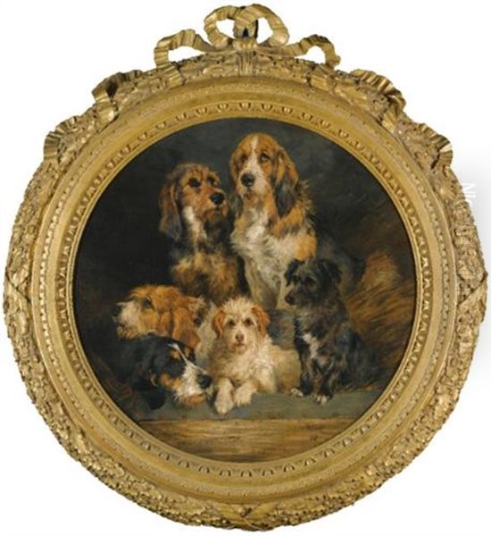 The Kennel Club: Saladin, Witchcraft, Champion, Stately, Ladye, Dusty; Old Faithfuls: Sally, Graff..., Gorgius, Rockwood, Bell.. (2 Works) - view 1