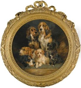 The Kennel Club: Saladin, Witchcraft, Champion, Stately, Ladye, Dusty; Old Faithfuls: Sally, Graff..., Gorgius, Rockwood, Bell.. (2 Works)