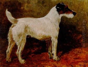 Champion Wire Fox Terrier "roper's Nutcrack" by John Emms
