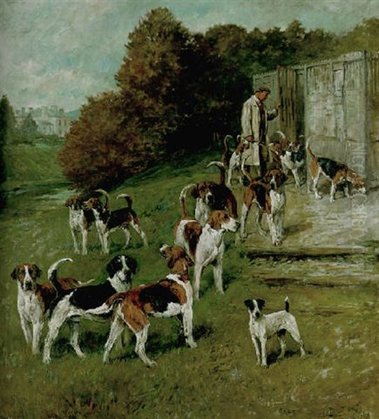 The Hounds "guilty", "ferryman", "glory" And Others, With Newtownbarry, Co. Wexford, In The Distance - view 1