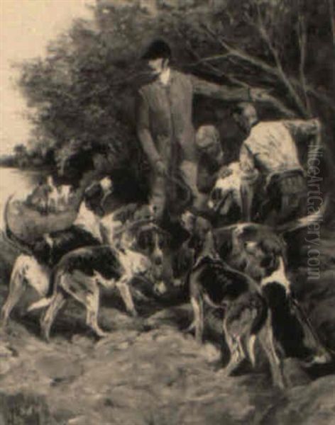 Huntsmen And Hounds - view 1