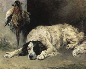 English Setter At The End Of The Day