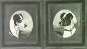 Portraits Of Foiler; And Another Fox Terrier, Signed
