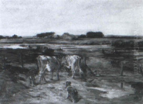 Driving The Cattle Home - view 1