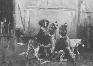 Awaiting Dinner by John Emms