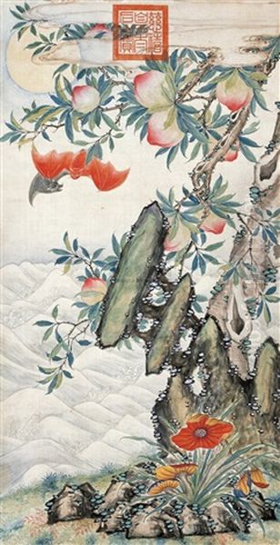 Bats And Peaches Of Immortality - view 1