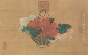 Flowers by Empress Cixi Manchu-Chinese