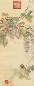 Fish by Empress Cixi Manchu-Chinese