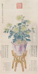 Chrysanthemum by Empress Cixi Manchu-Chinese