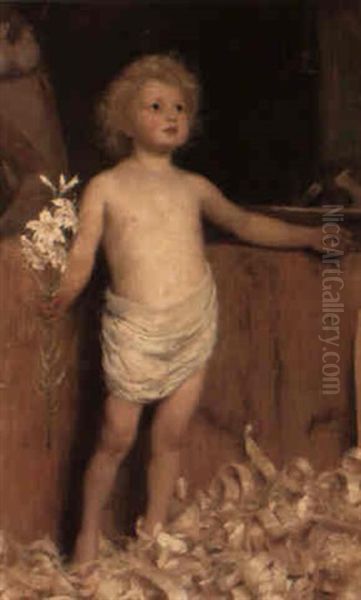 'and The Child Grew, Waxed Strong In Spirit, Filled With Wisdom' - view 1