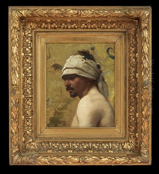 Portrait Bust Of An Arabic Man - view 1