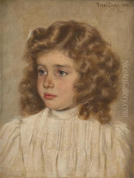 Jeune Fille A La Robe Blanche - view 1