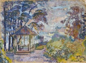 Park Scene From Kaisaniemi by Magnus Enckell