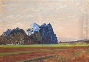 Blaue Stunde In Den Feldern Blaue Stunde In Den Feldern