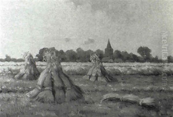 Hayfield Outside Putten - view 1