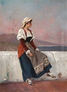 Italienerinne Ved Vesuv Italienerinne Ved Vesuv