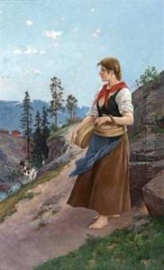 Budeie Med Gjeiter by Axel Ender
