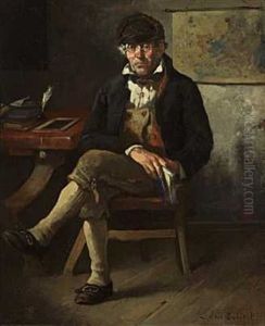 En Skolemester by Axel Ender