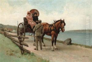 Mote Pa Landeveien by Axel Ender
