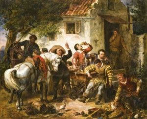 Martalocok Pihenoje by Edouard Ender