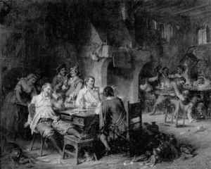 Dans La Taverne by Edouard Ender