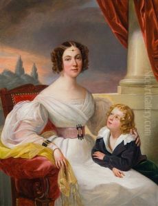 Mutter Und Sohn by Johann Nepomuk Ender