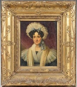 Portrait De Femme by Johann Nepomuk Ender