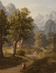 Kapelle In Den Bergen