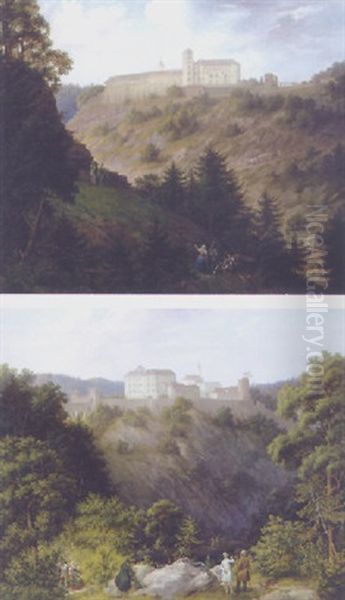 Schlos Vothau Des Grafen Daun In Mahren - view 1