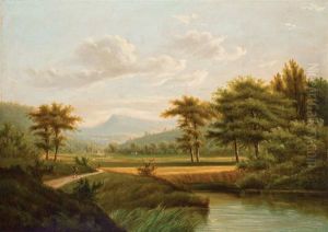 "a View From Underhill Pond", Hudson, New York
